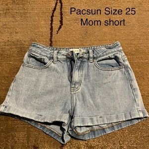 Pacsun size 25 mom shorts
